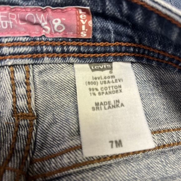 Levi’s Jeans Vintage 518 Superlow Boot Cut Women's Size 7M Y2K Low Rise - Picture 6 of 6